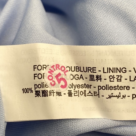 🌹NWOT. Zara Light Blue Retro Mini Dress/Jumpsuit. Size S. - Picture 8 of 10